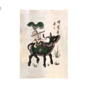 tranh đông hồ chăn trâu thổi sáo