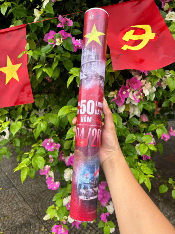 Ống Đựng Tranh Kỷ Niệm 50 Năm Thống Nhất Đất Nước